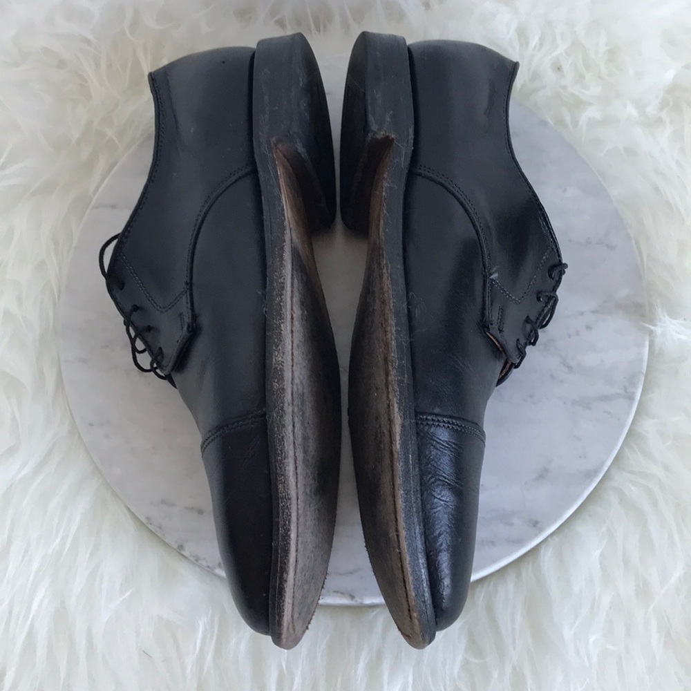 Men’s Classic Cap Toe Leather Dress Shoes - Picture 5 of 7